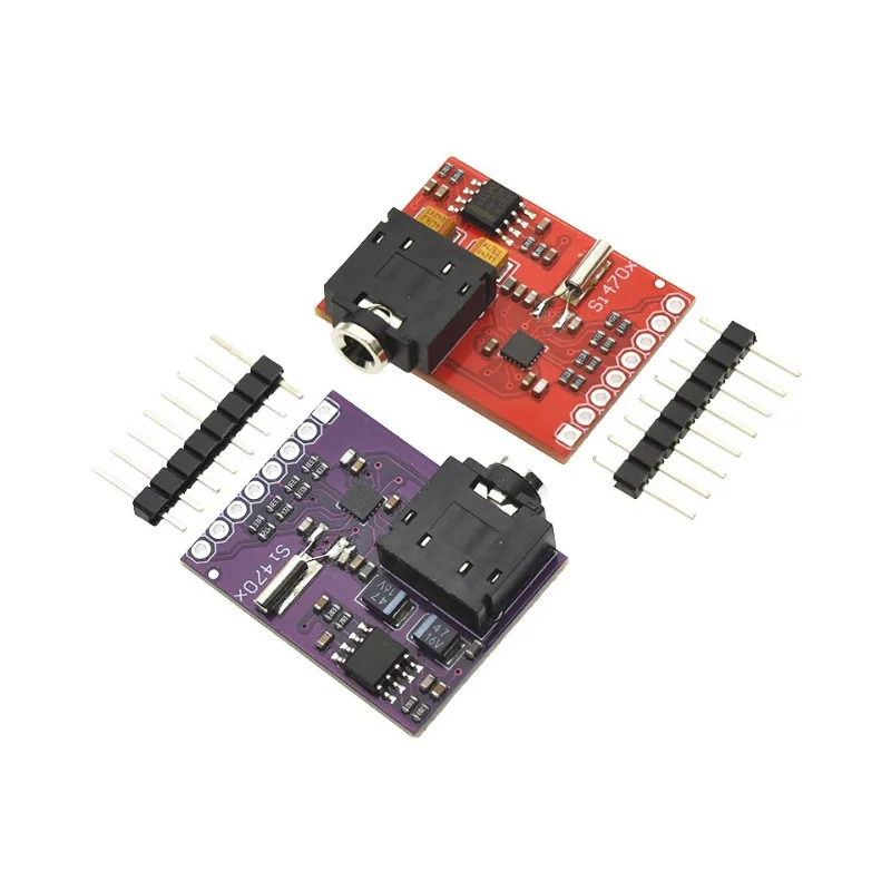 5pcs Si4703 RDS FM Radio Tuner Evaluation Breakout Module For arduino AVR PIC ARM Radio Data Service Filtering Carrier Module