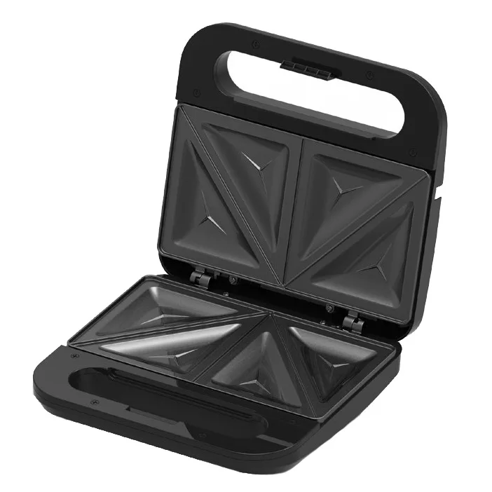 

Portable waffle maker triangular strip plate, European and American standards