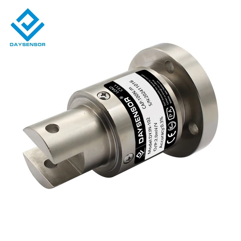 DYJN-102 Daysensor 200 500 Nm custom Alloy Steel non-standard wrench force measurement static torque load cell sensor