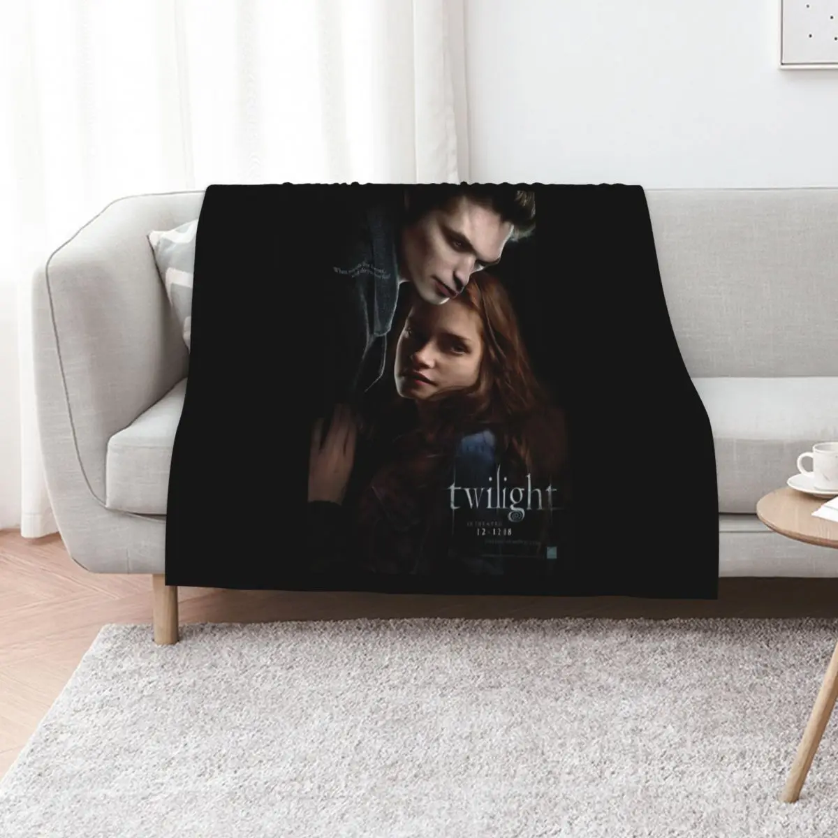 

Twilight Throw Blanket Stylish Decor Blanket Gift for Friends Roommate