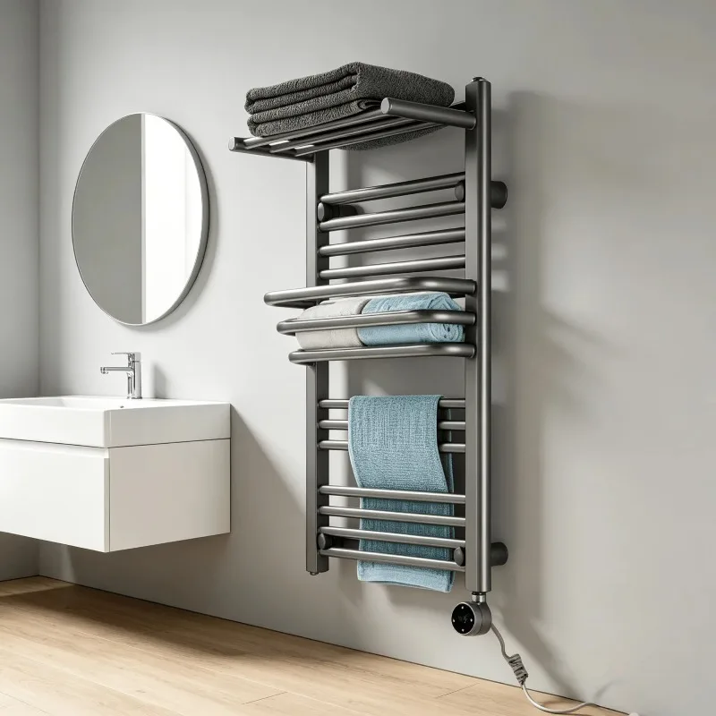 Airo Z805F 400W 80x50cm Electric Water Heating Radiator Low Carbon Steel Wall Mounted Oil Filled Heater