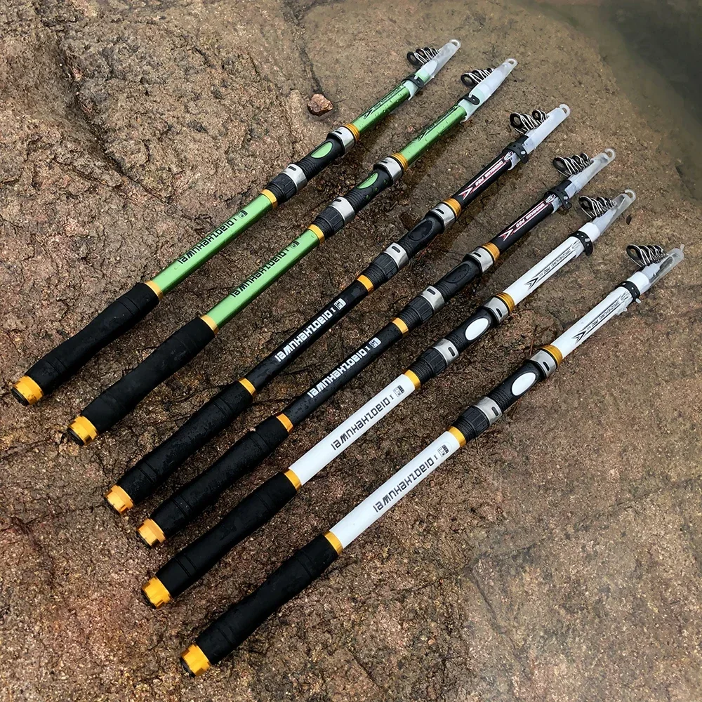 GHOTDA Telescopic Fishing Rod Hard FRP Carbon Fiber 2.1/2.4/2.7/3.0/3.6M Carp Fishing Rod feeder pole Fishing Tackle - AliExpress 18 GHOTDA Telescopic Fishing Rod Hard FRP Carbon Fiber 2.1/2.4/2.7/3.0/3.6M Carp Fishing Rod feeder pole Fishing Tackle - AliExpress 18