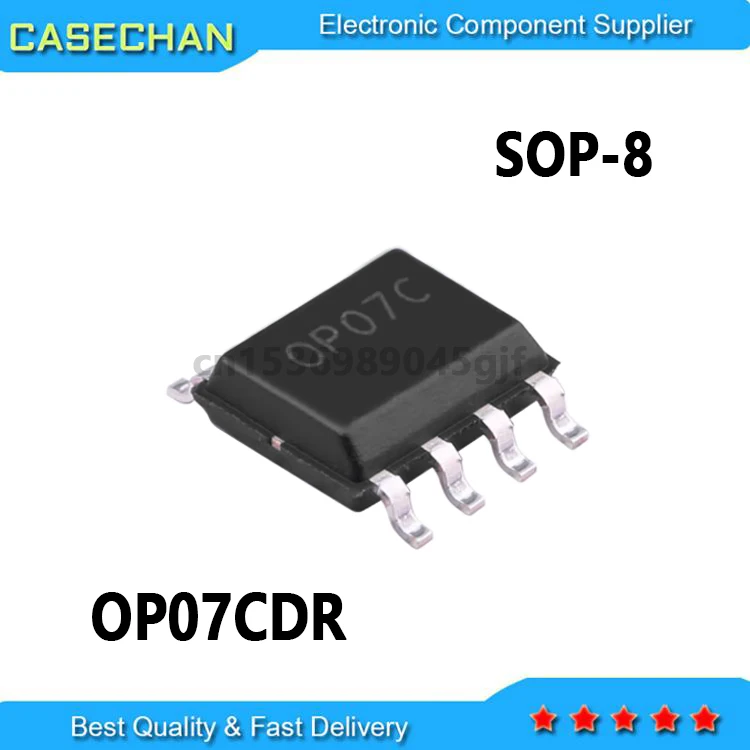 1PCS New and Original OP07C OP07CDR SOP-8 precise operational amplifier chip