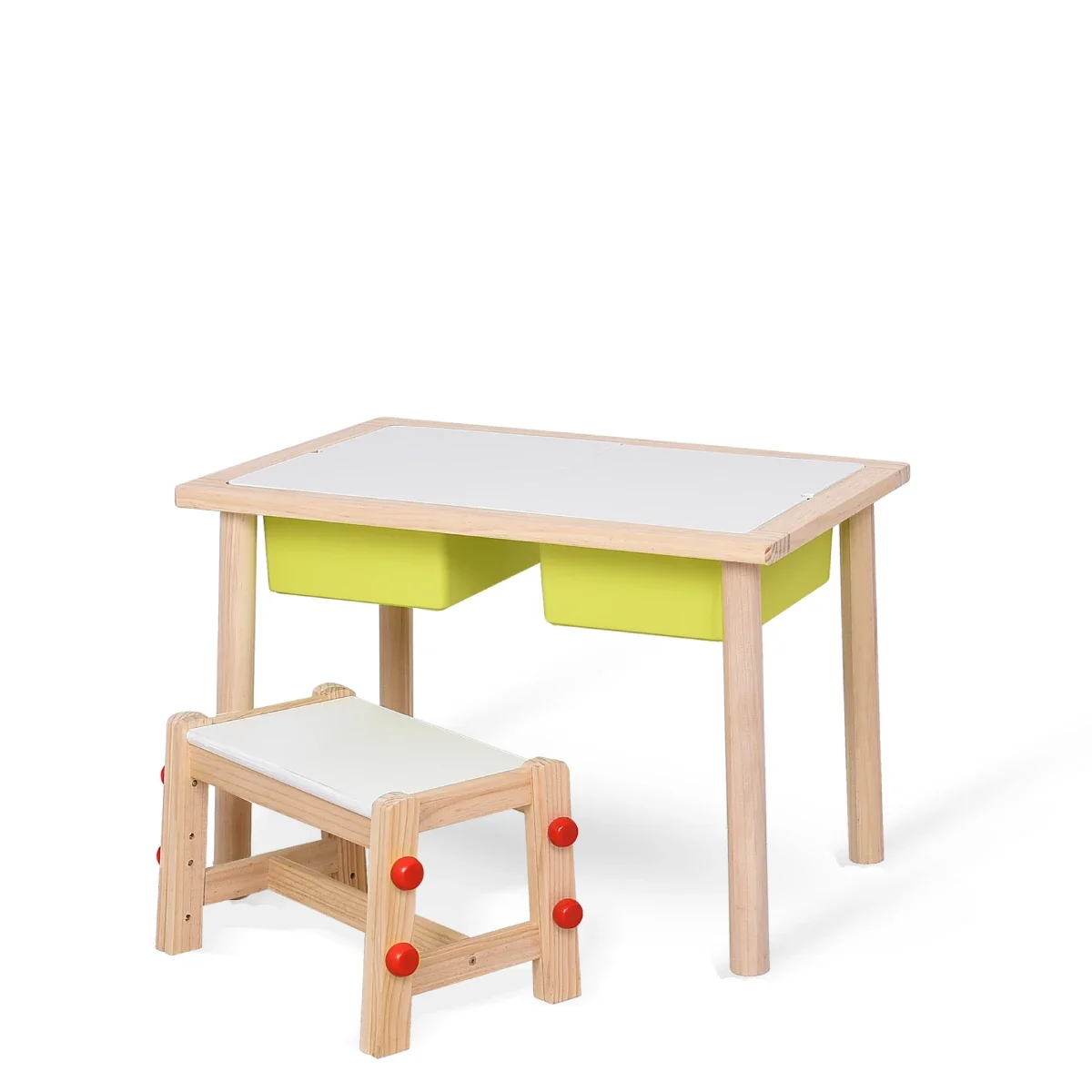 Kids Assemble Study Table Children's Toy Tables and Chairs Montessori Kindergarten Game Table