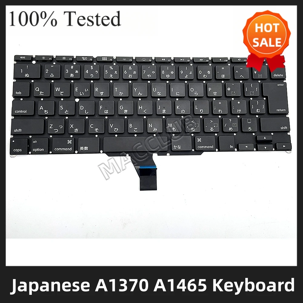 Japanese Keyboard Japan JP for Macbook Air  A1370 A1465 2011-2017 Japanese Keyboard Japan JP Keyboards with 2011-2017 Year