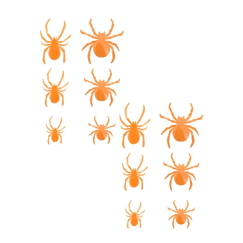 

36Pcs Wall Spider Stickers 3D Halloween Decorations Self-Adhesive Home Party Backdrop Decals Halloween Spider Sticker