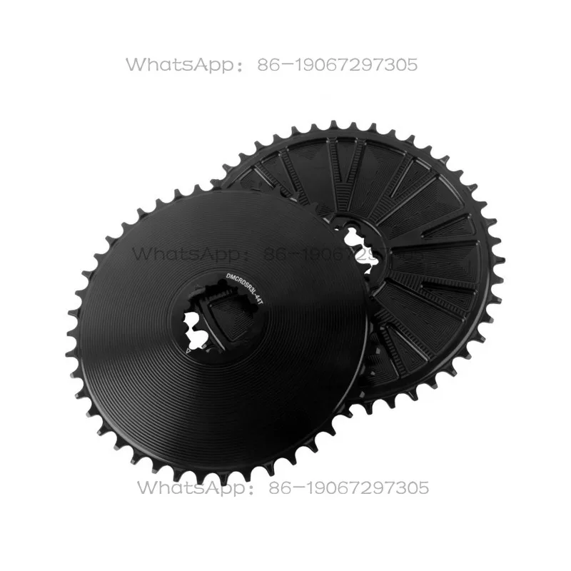 Mountain bike straight-mounted disc, three-nail aluminum alloy positive and negative tooth disc, compatible with speed crank