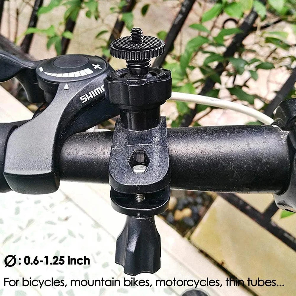 Motorcycle Bike Bracket Bicycle Mount Holder For GoPro Hero 13 12 11 10 9 8 7 6 5 Insta360 X2 X3 x4 DJI Osmo Action 5 4 3 Camera