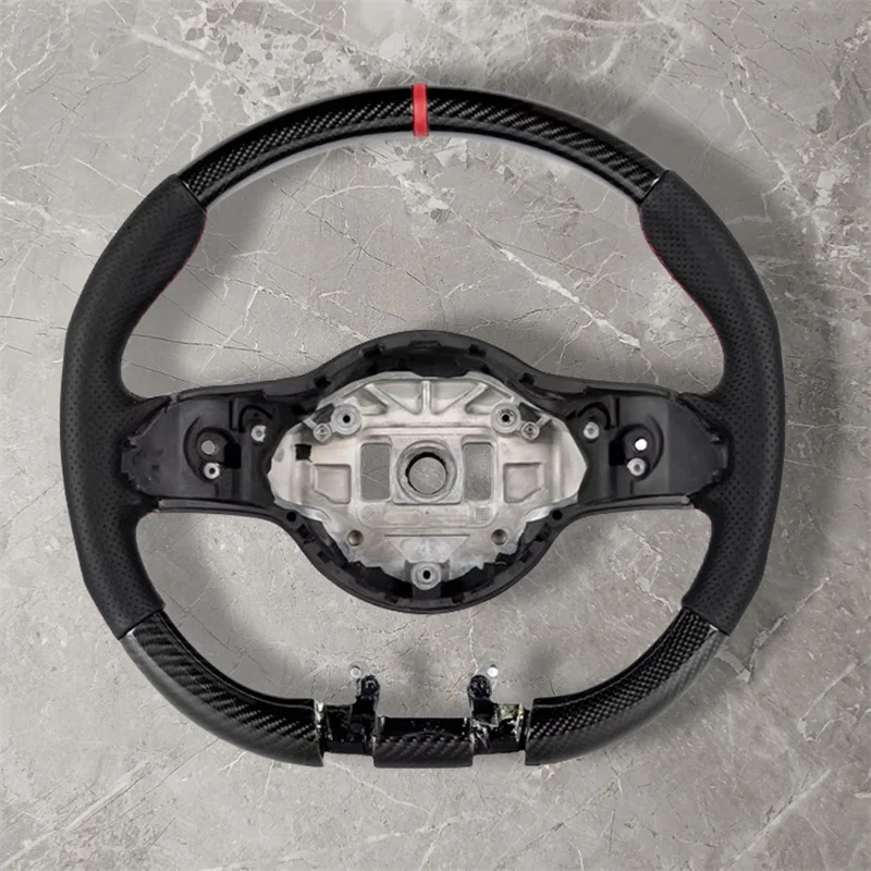 Carbon Fiber Car Steering Wheel for Mercedes Benz W205 C63 808 E43 C300 C200 GLC SLK A45 Amg Sports Steering Wheel
