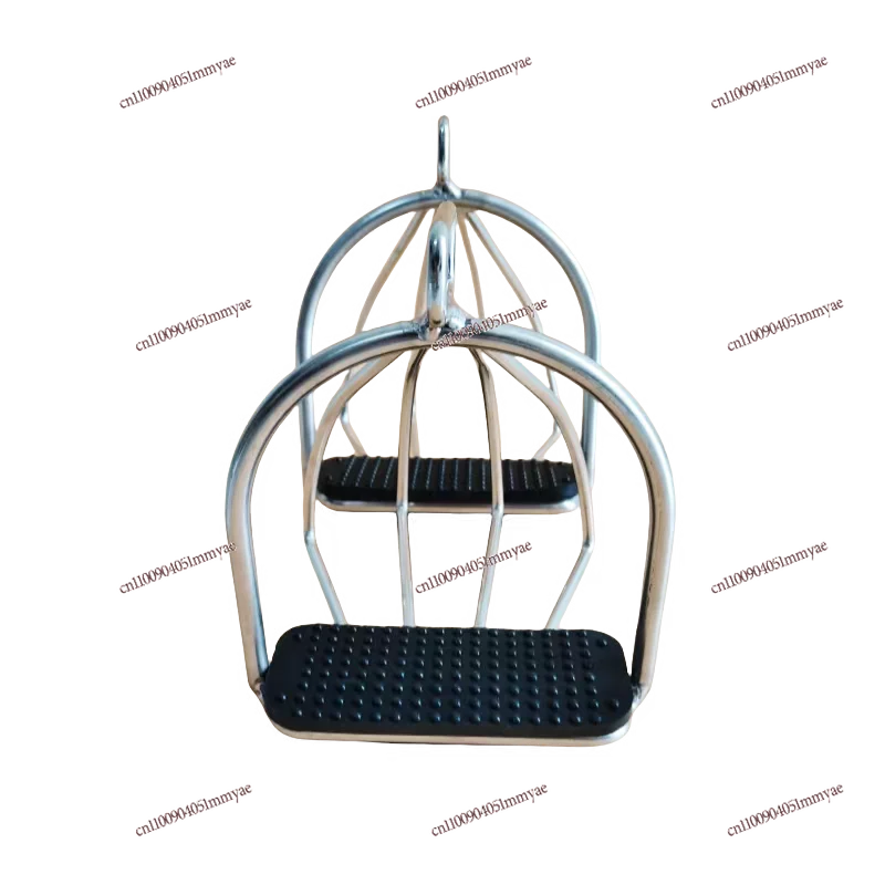 

Steel Stirrup Pedal Saddle Safety Protective Cover Anti-removal Children's Stirrup Harness Equestrian Supplies Accessories