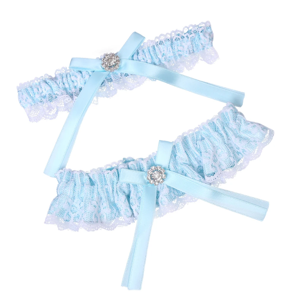 

Garter Bobby Bow Belts Women Wedding Decor Bride Rings Accessories Elegant Stretch Adjustable Comfortable