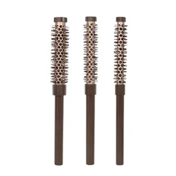 3件鋁管梳沙龍美髮梳髮根梳套裝蓬鬆瀏海捲髮造型波浪迷你梳子造型工具 8 最佳銷售 波浪刷 - №5