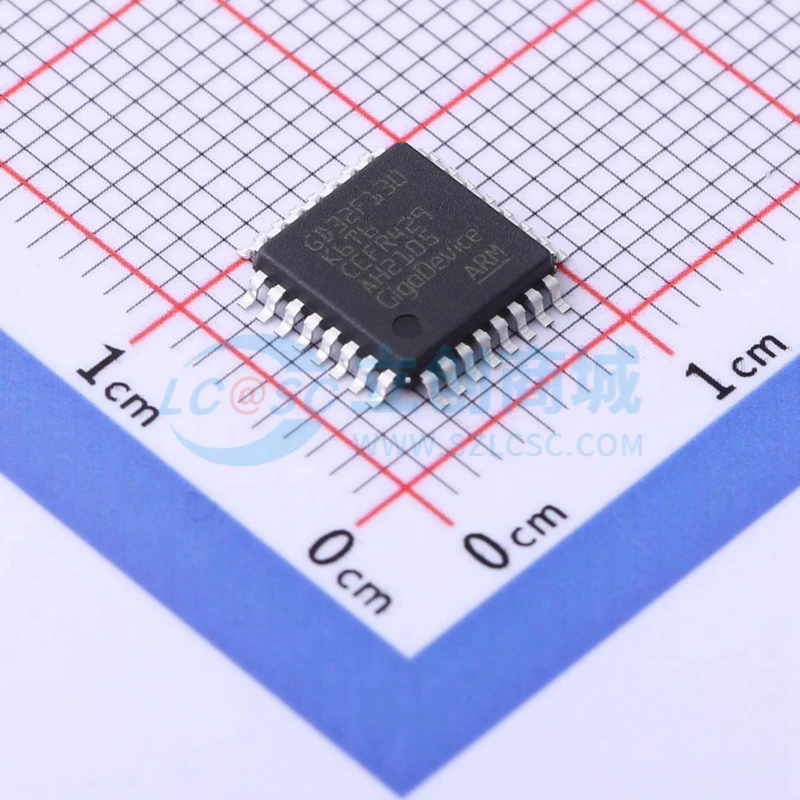 100% NewOriginal GD GD32 GD32F GD32F130 GD32F130K6T6  LQFP-32 Microcontroller (MCU/MPU/SOC) CPU