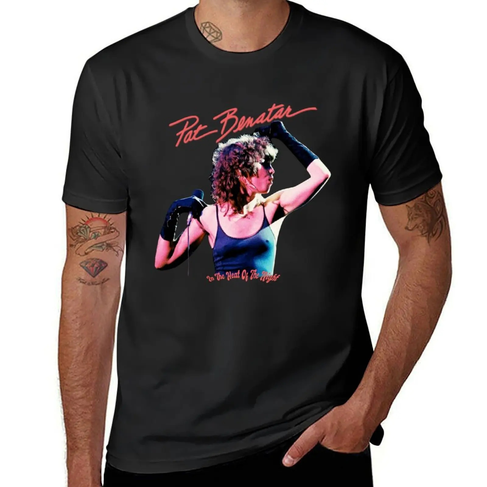 Pat Benatar - In the Heat of the Night T-Shirt boys animal print sublime tops hippie clothes t shirt men