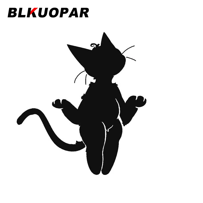 

BLKUOPAR for Standing Cat Car Stickers Creative Waterproof Sunscreen Decals Occlusion Scratch Bumper Trunk Vehicle Car Styling