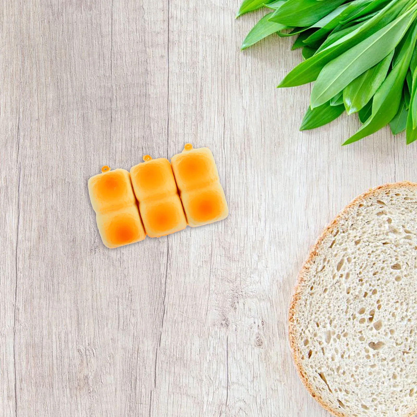 

Набор из 3-х игрушек-антистресс в виде хлеба для снятия напряжения, сенсорные игрушки для офиса и дома, игрушки для расслабления рук