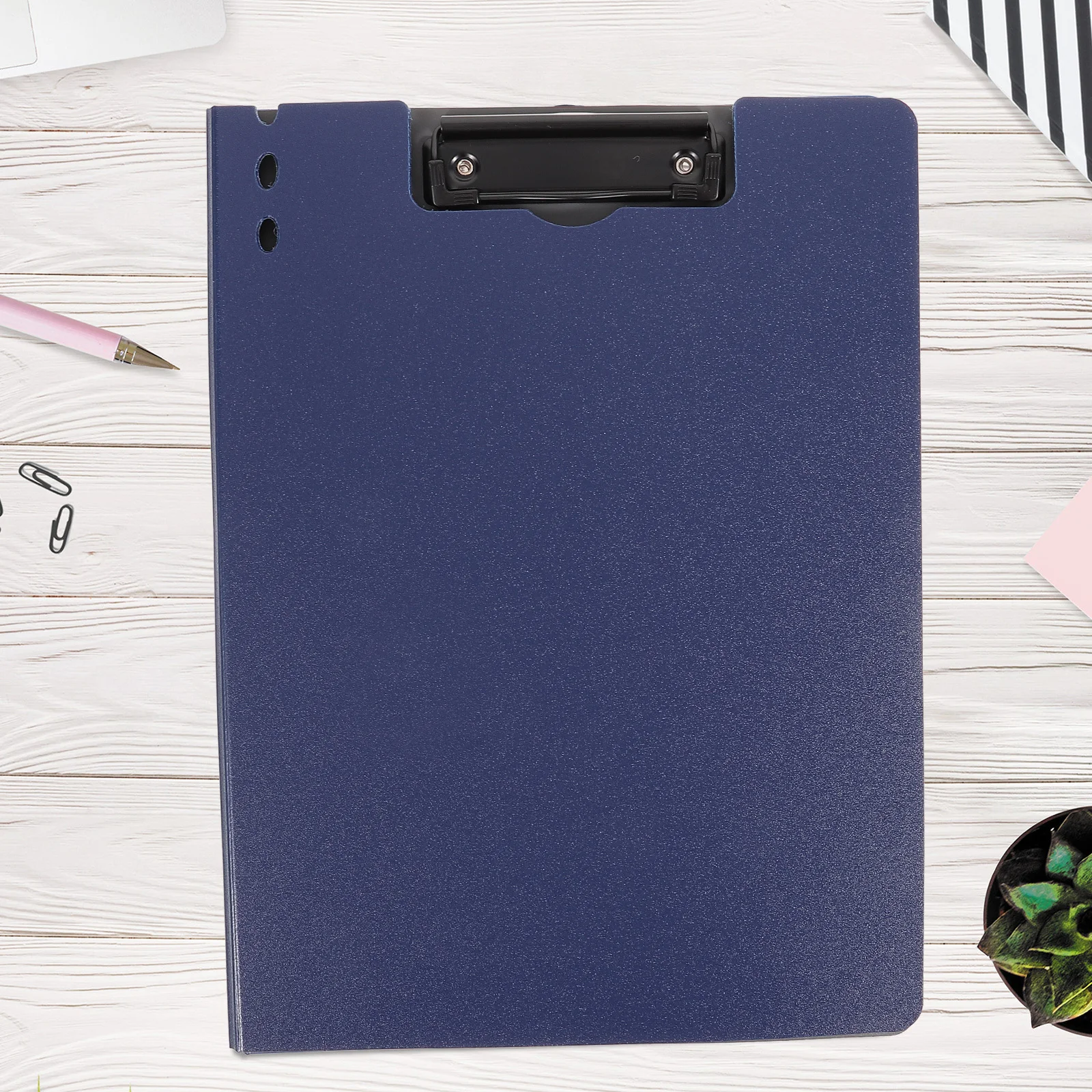 คลิปบอร์ดวัสดุคุณภาพสูงใช้งานง่ายกระดานเขียนแบบถือมือออฟฟิศเอกสารออแกไนเซอร์คลิปบอร์ดนักเรียน