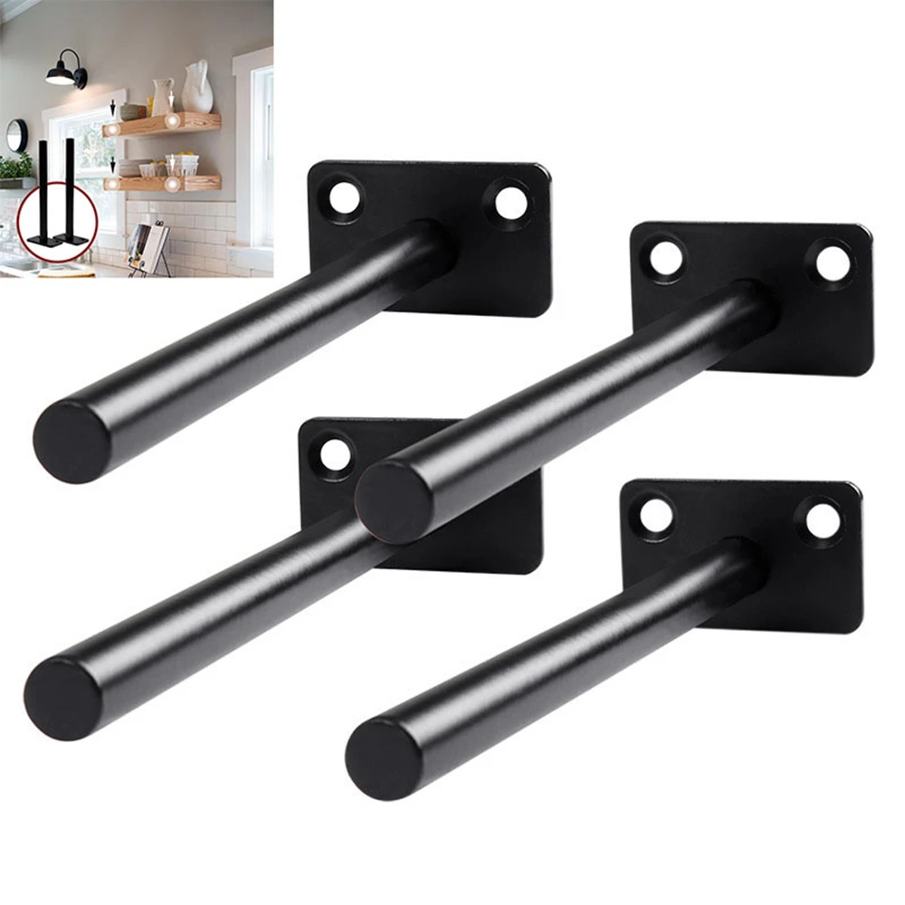 

Wall Mount Shelf Storage Shelf Invisible Floating Shelf Metal Brackets Heavy Duty Concealed Support Furniture Hardware