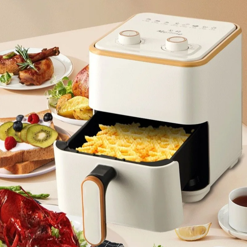 Household smart air frying machine oil-free cooking high-capacity electric frying machine