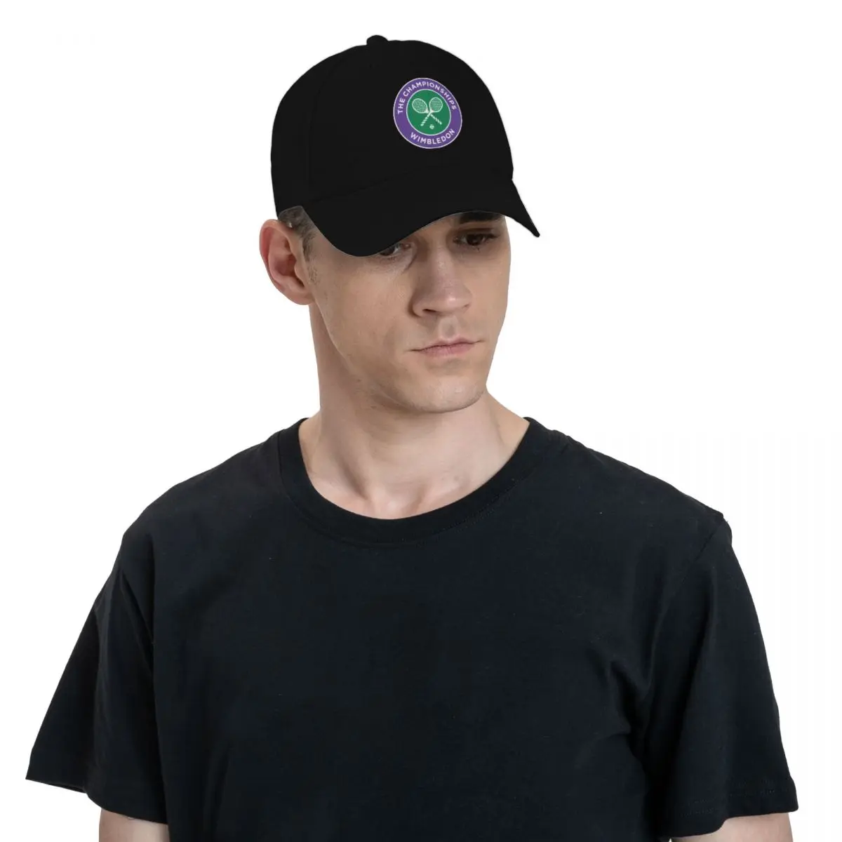 Roger Federer Wimbledon czapki baseballowe moda unisex czapka typu Trucker kapelusze regulowany poliester tata kapelusz czapki letnie