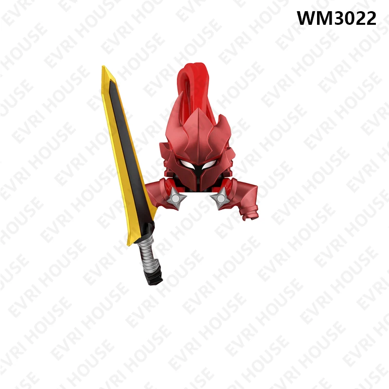 Animes Solo nivellement Mini bloc de construction poupées figurines d'action briques bande dessinée assemblage jouets pour enfants WM6220