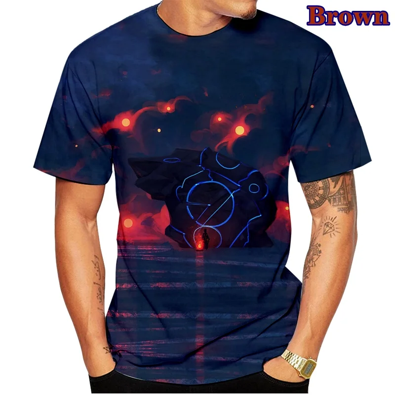 Fashion Men 3d Colorful Print Graphic Planet Galaxy T Shirt #6