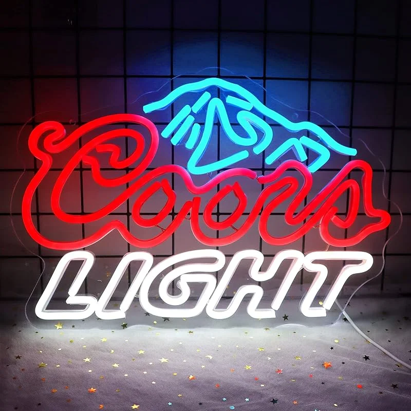 

Mountain Good Light 17x11 Inch Neon Signs Wall Decor Bedroom LED Light Man Cave Bar Club Pub Restaurant Birthday Party Gift Art