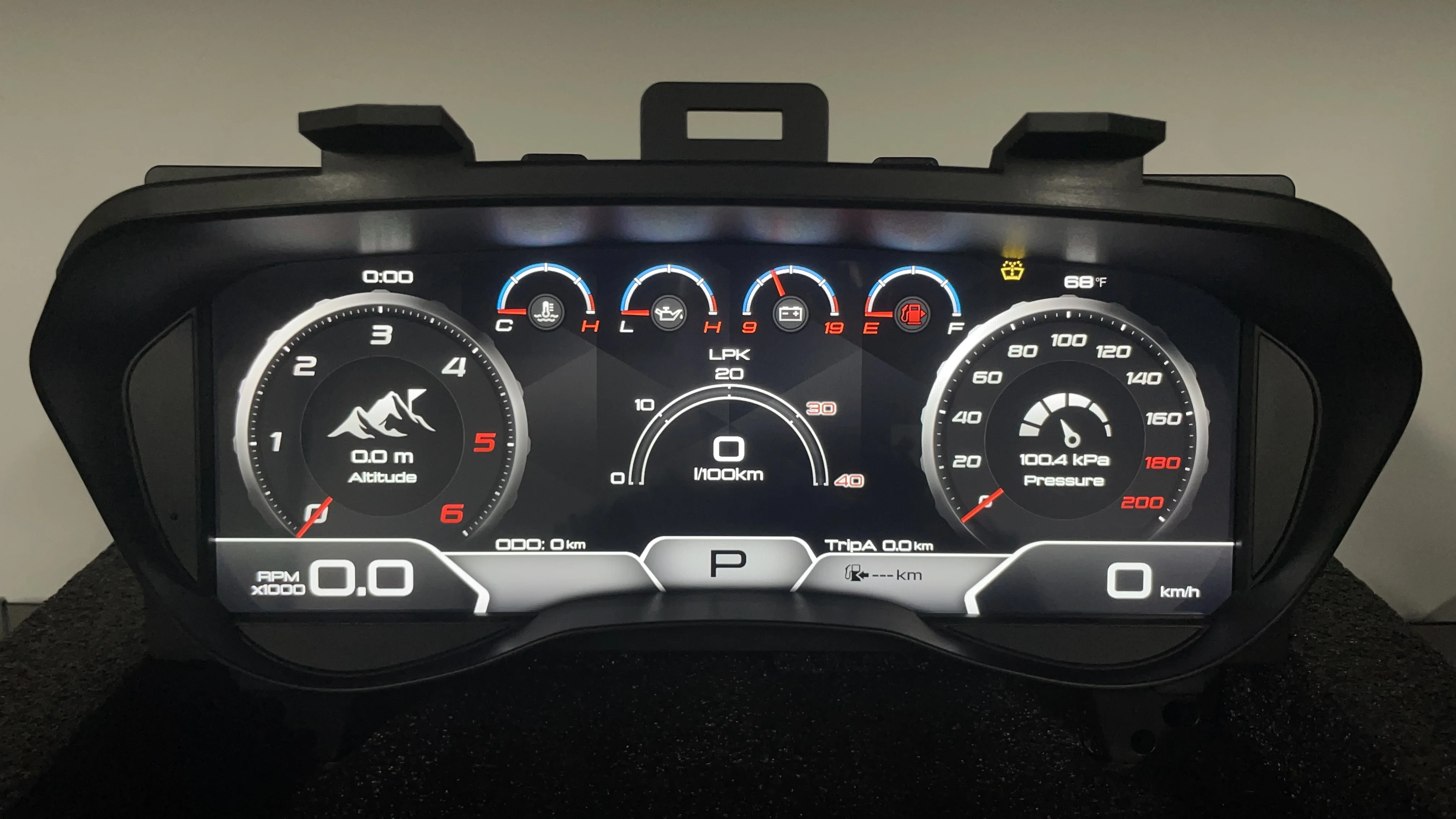 New for for Ranger 2015-2021 Digital Instrument Panel & Dash Cluster Replacement with Built-in and 1080P HD
