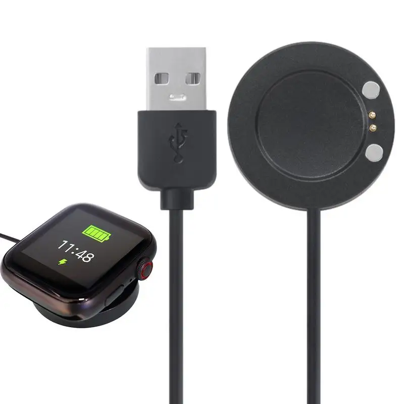 Беспроводное зарядное устройство для умных часов, магнитный зарядный кабель для смарт-часов T500 X7 X16 X9A, принадлежности для зарядки умных часов