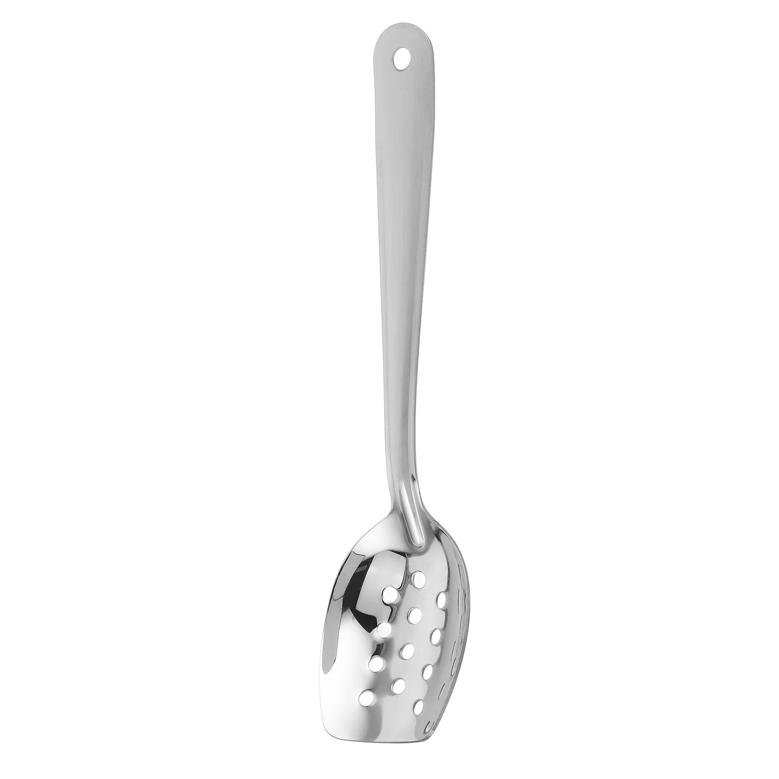 

Large Stainless Steel Slotted Serving Spoon Heavy Duty Kitchen Buffet Tool For Salads Vegetables Drainage Metal Serving Spoon