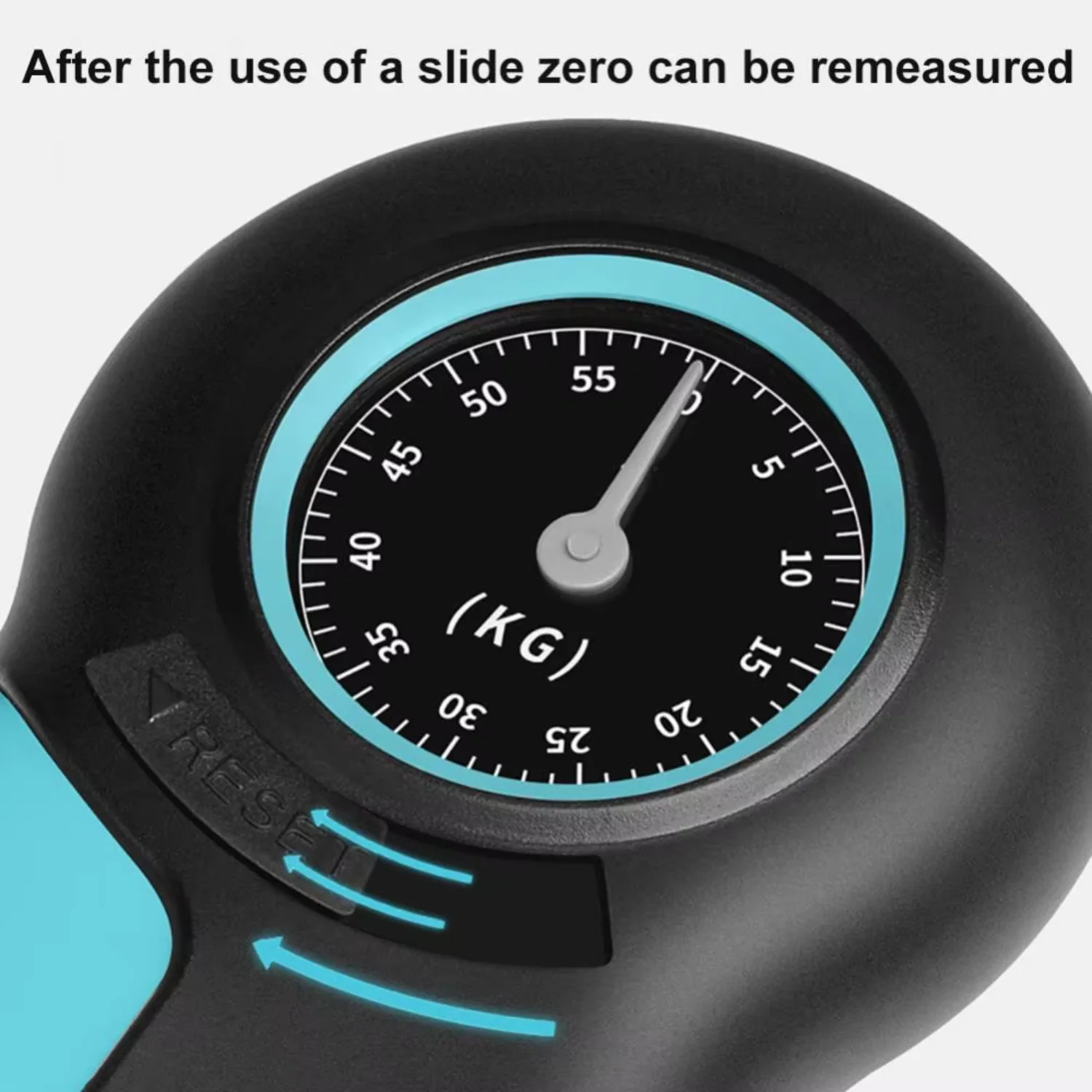 121Lb/55Kg Hand Dynamometer Grip Power Strength Measurement Meter Fitness Training Gripper Strengthener Wrist Muscle Exerciser