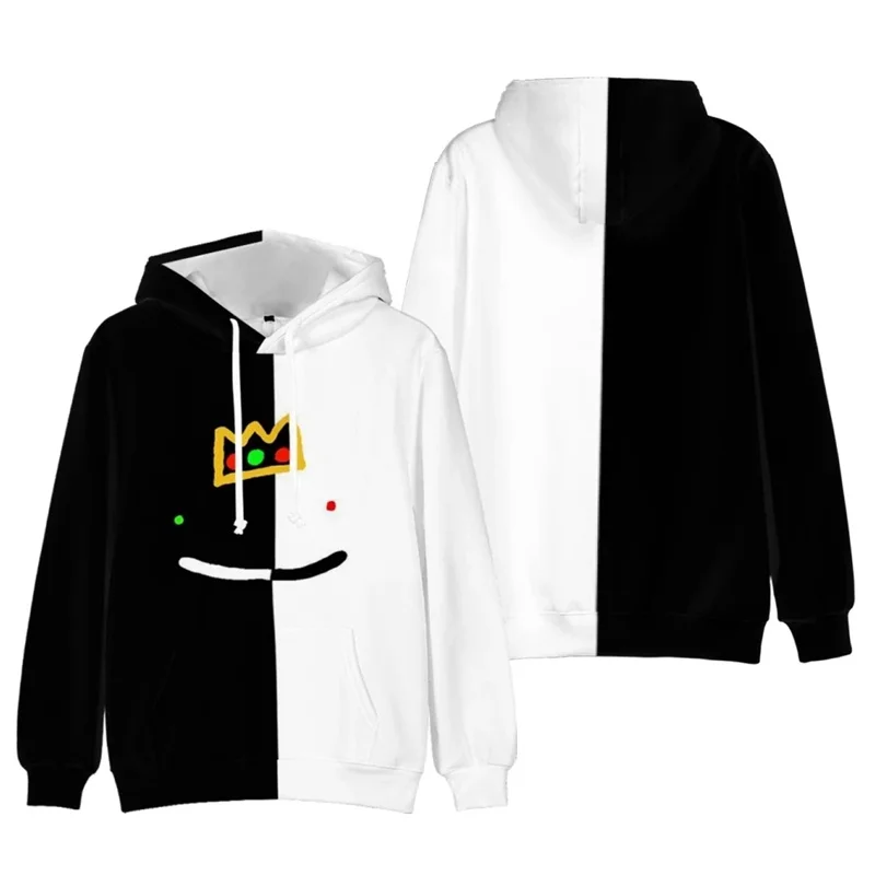 New Ranboo Merch Dream Team SMP 3D Tracksuit Men Women's Hoodie Harajuku Streetwear Game Fashion Sweatshirt Brand Jacket Clothes