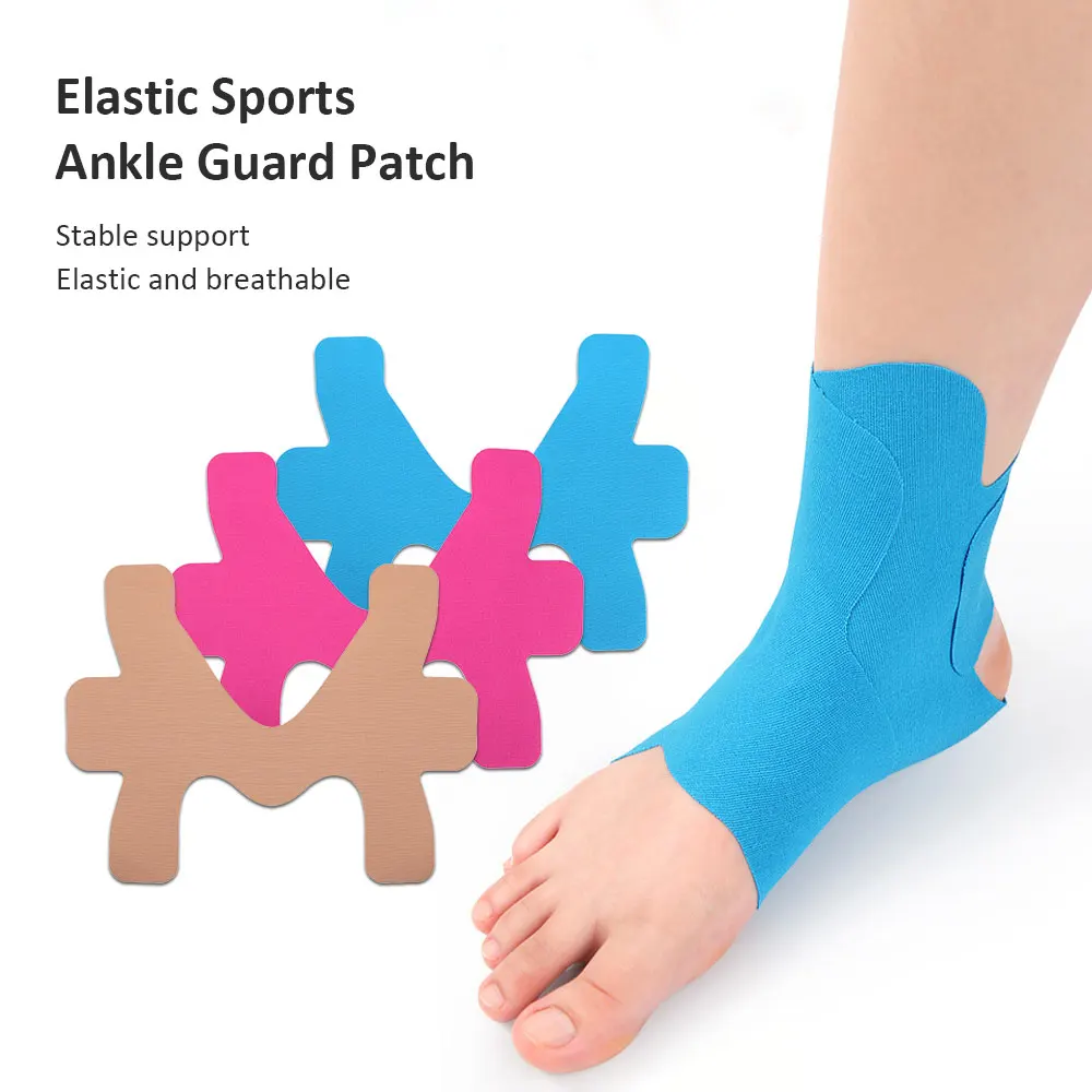 

5PCS Elastic Kinesiology Self- Adhesive Bandage Tape,Wrap Bandages for Wrist and Ankle Sprains & Swelling Elastic Athletic Tape