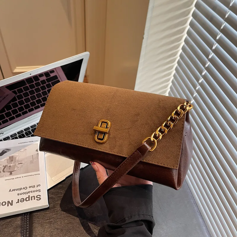 

Elegant Leather Crossbody Bag For Women By Famous Designer - Classic Shoulder Messenger Handbag In Luxury Brand Style