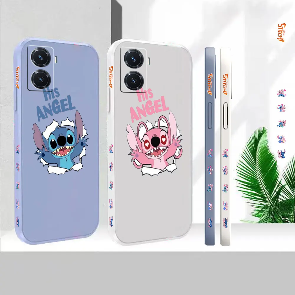 

Case For VIVO Y93 Y85 Y83 Y77E Y77 Y76S Y73S Y71T Y66 Y55S Y53S Y52S Y51S Y50 Y35 Y33S Y31 Y30 Cute Lilo & Stitch Angel Cover