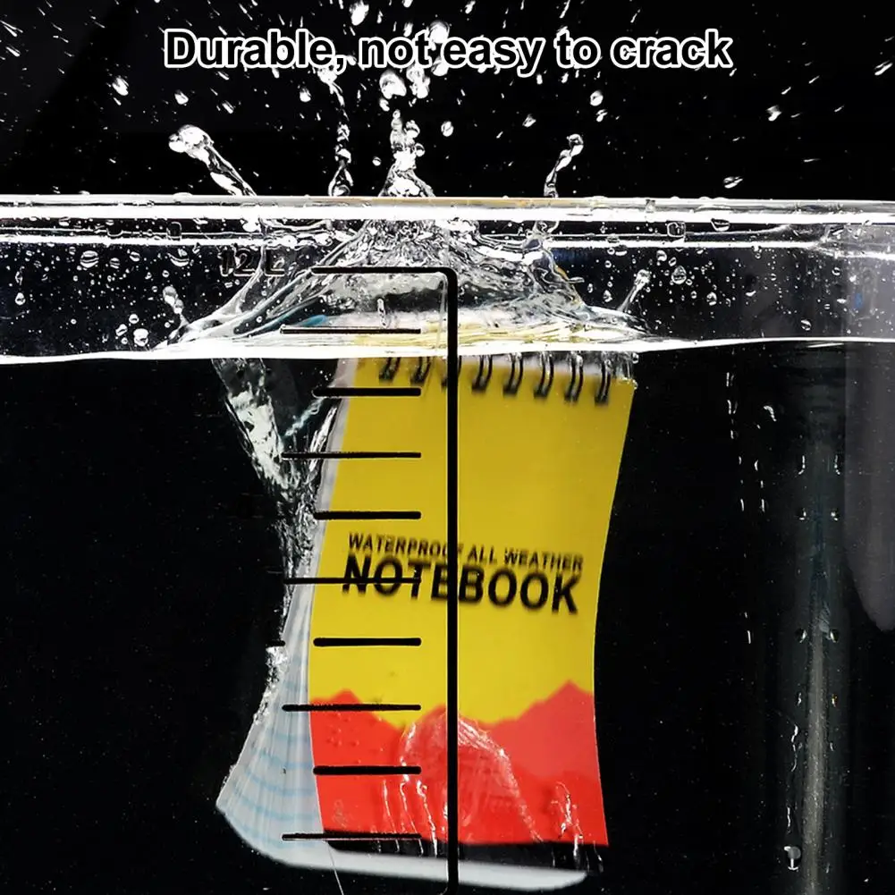 Компактный Легкий блокнот для расписания, прочный водонепроницаемый блокнот, компактный блокнот в виде рулона для письма в школе, дома и на улице