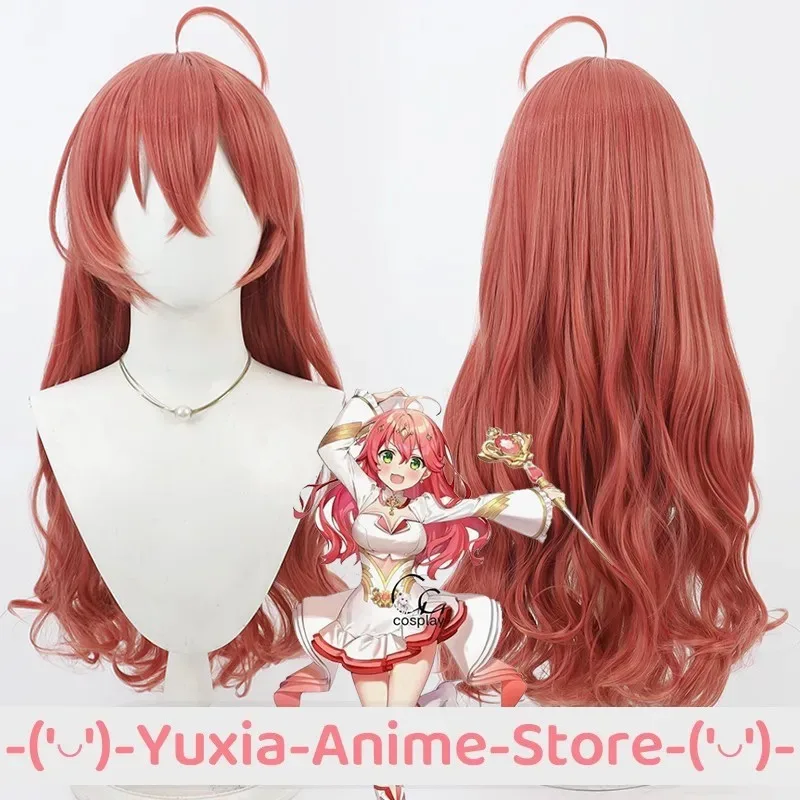 

Hololive VTuber Sakura Miko 3D Live Cosplay Wig Anime Game Roleplay Party Costume Prop Synthetic Hair Heat Resistant Fiber