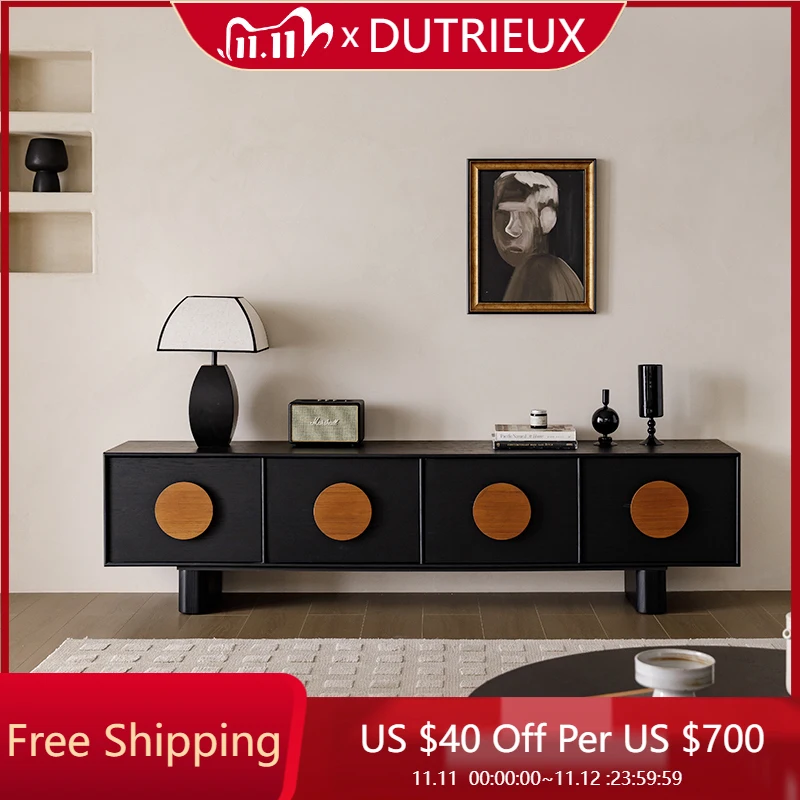 

Шкаф для телевизора в стиле ретро из цельного дерева, французская современная гостиная, роскошный монитор, ТВ-стол, камин, консоль, мебель для гостиной Muebles