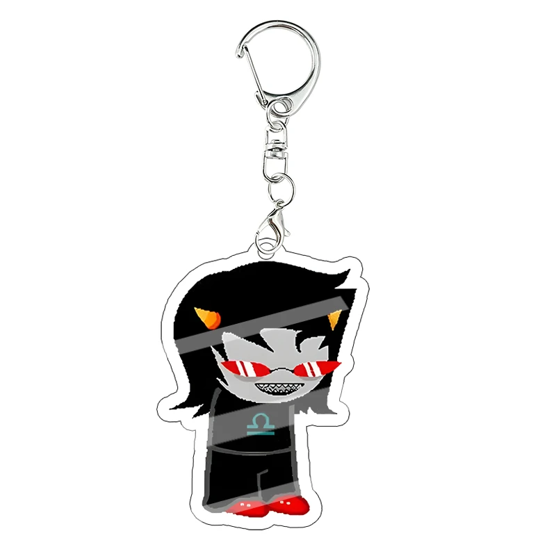 Homestuck AdiosToreador Dave Acryl-Schlüsselanhänger Dekorationszubehör Anhänger Schlüsselanhänger Figuren Mädchen Tasche Geburtstagsgeschenk – Detail 19