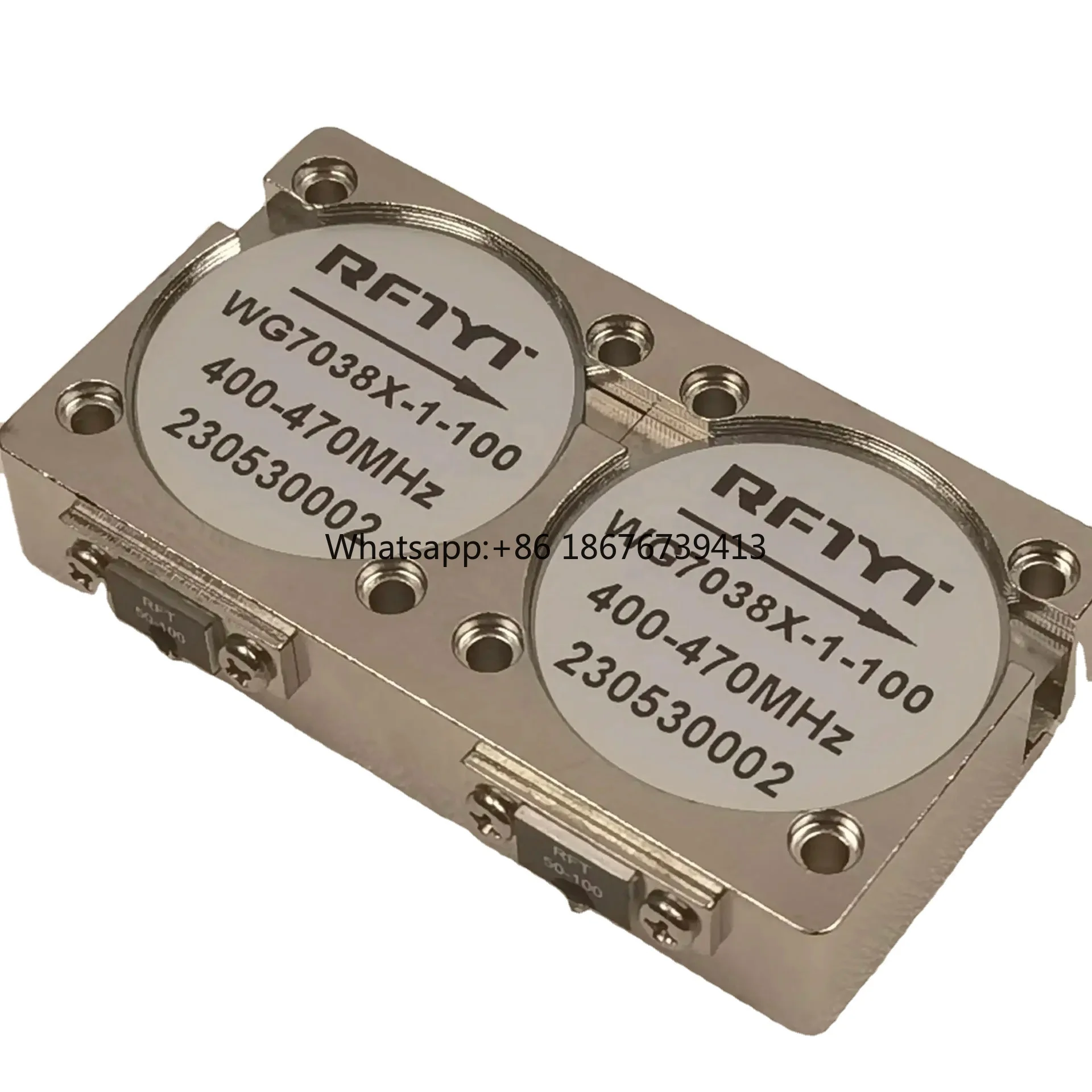 High Quality Customized 400-470MHz Strip Line Drop in Isolator for Wireless Communication Systems