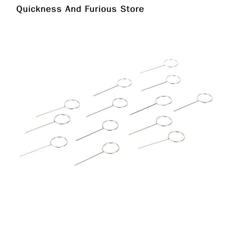 【TO】20Pcs Mobile Phone Card Remover SIM Opener Pin Key Tool Convenient Needles Smart Removal Cards Tray Eject Removing Chip