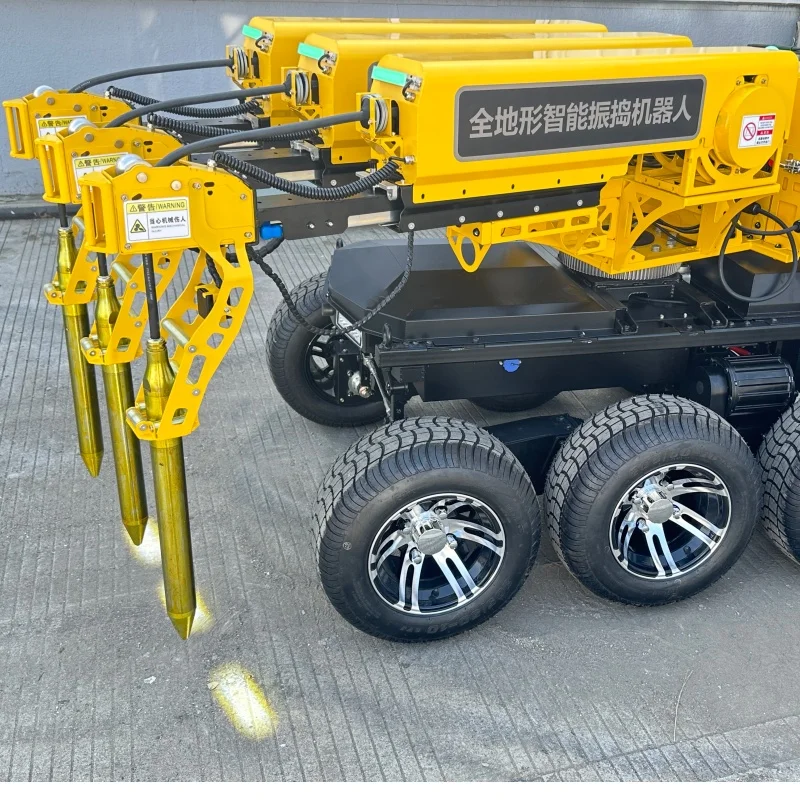 Intelligent Concrete Consolidation Robot with Programmable Path Customizable