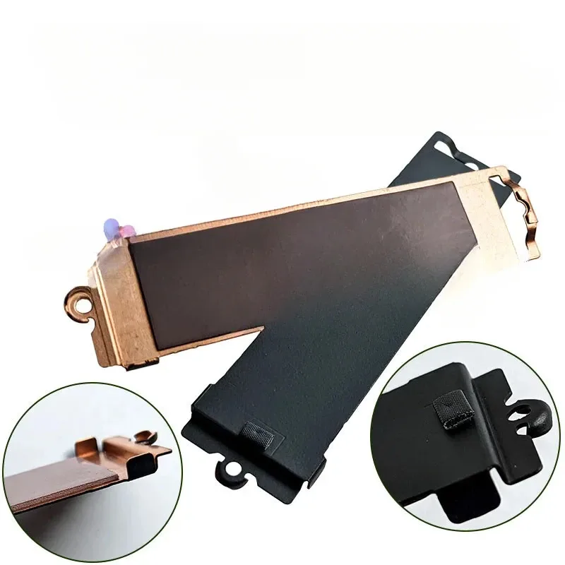 WYORES New For Dell Alienware M16 M18 R1 M.2 SSD 2230 2280 Heatsink Bracket X1JNV K3RRF TT