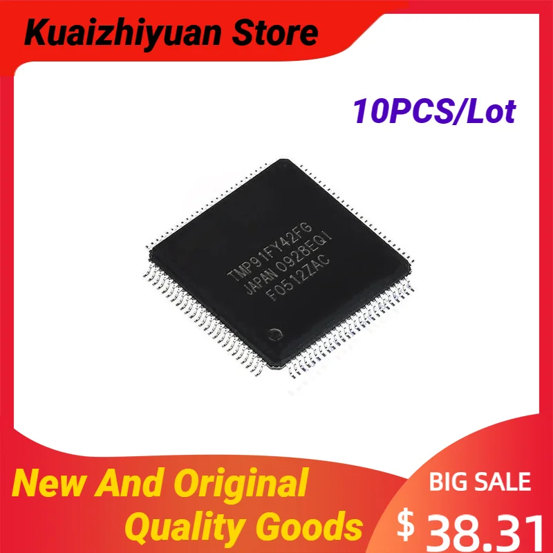 10PCS/Lot New And Original TMP91FY42FG TMP91FY42F TMP91FY42 16-bit MCU Quality Goods