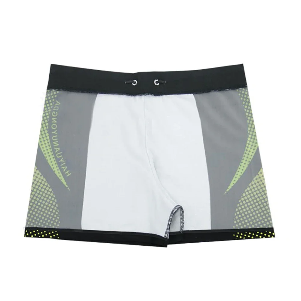 Men Swimming Trunks Quick-drying Beach Shorts Swim Trunks With Drawstring Lined L-5XL Swim Briefs Man Sportswear