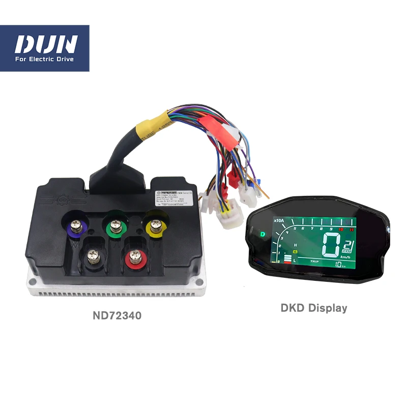 

New FarDriver ND72340 V2 Controller 2000W-3000W 120A DC Programmable Controller with DKD ONE-LIN Display