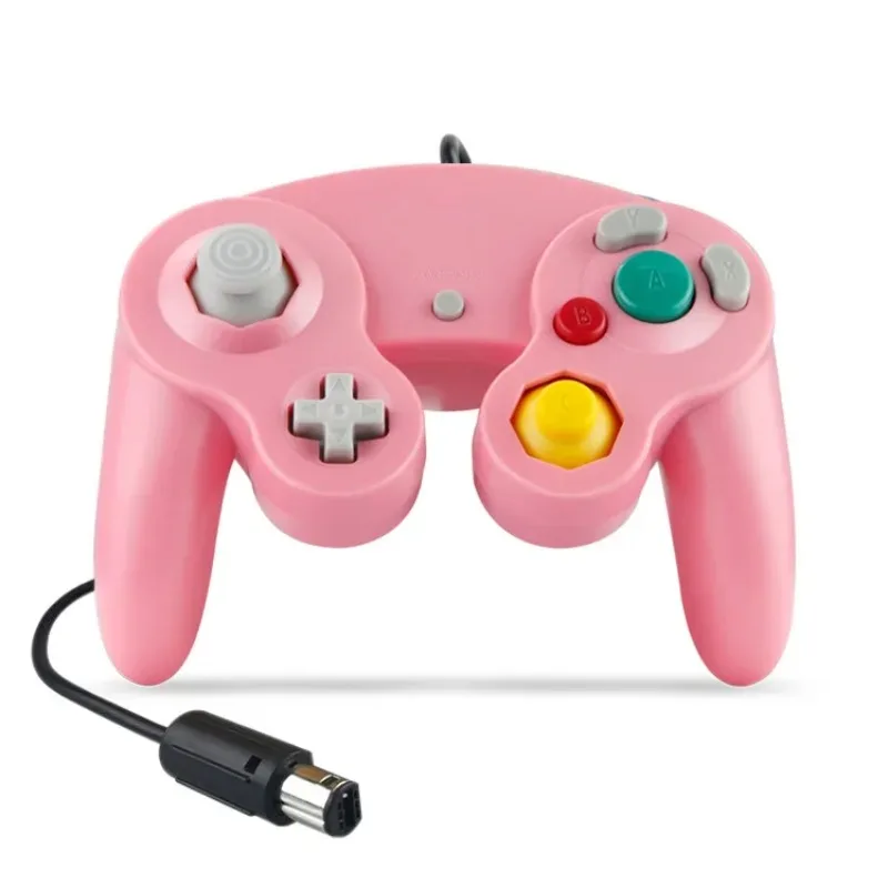 Multi-Colors for Game Cubes Controller Wired Gamepad Controller for GameCube NGC Wired Gamepad Joystick
