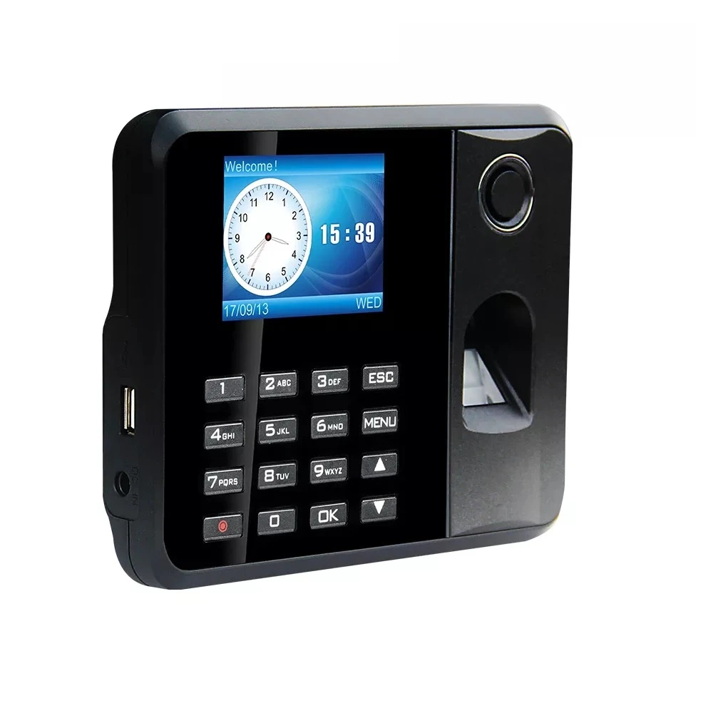 July003 Cheap Price USB Flash Drive Download Data Standalone Biometric Fingerprint Time Clock Attendance Machine
