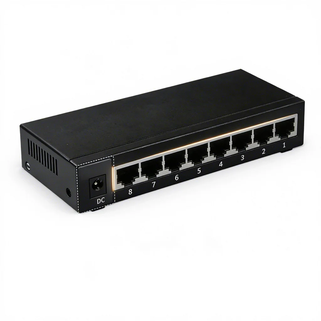 Wholesale Commercial 8-Port 10/100/1000Mbps  Ethernet Switch
