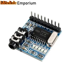 Taidacent Telephone Speech Audio Board MT8870 IC Voice Decoding Module DTMF Decoder Module